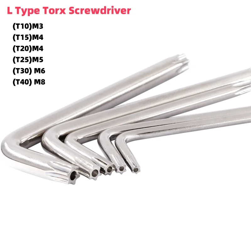 

Отвертка Torx L T10 T15 T20 T25 T30 T40