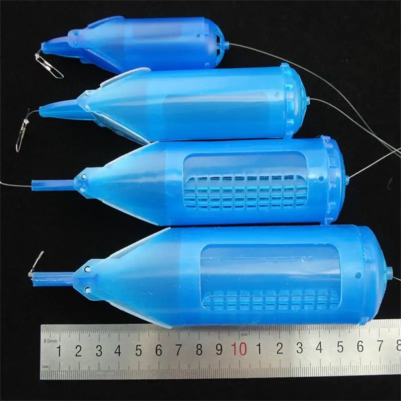 

Spinning Bait Cage Blue Selected High-end Accessories Wear-resistant Long Lasting High Strength Dimpler Pvc Material Bait Cage