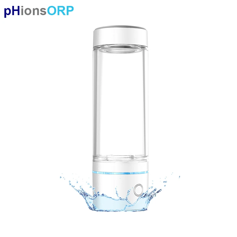 NEW SUPER HIGH 5000ppb Hydrogen Water Generator Bottle Hydrogen-Rich Cup H2 SPE/PEM Ionizer Flask