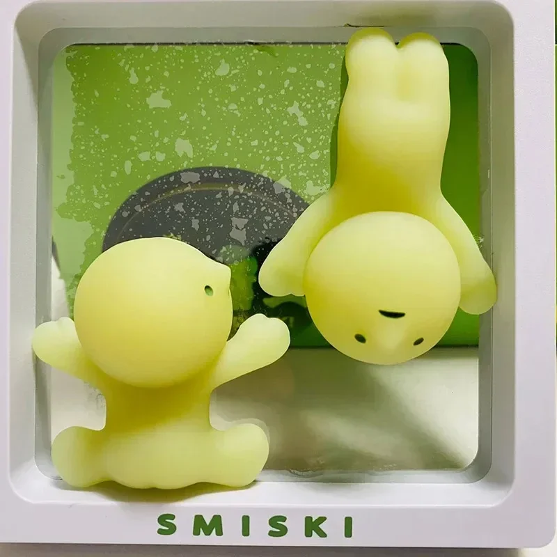 Новые Smiski Hippers Sonny Angel Туалет Ванна Живая вечеринка Серия Рекративная мини-фигурка