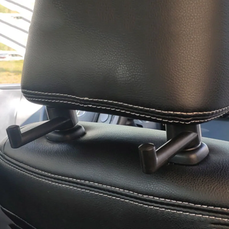 

Car Hook Hidden Seat Back Hooks Multi-functional Bag Hanger Organizer Car Accessories Interior Adjustable Car Headrest Hooks
