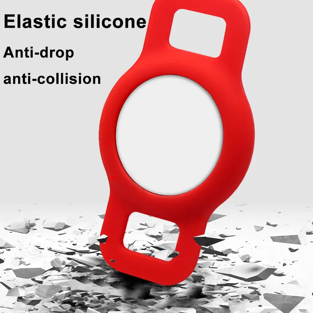 Силиконовый Защитный Чехол Для Airtag С Держателем Air Tag Трекера Домашних Животных