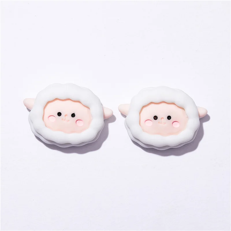 5 шт. кавайная мультяшная лягушка Слон животные серия плоские задние крышки Сделай Сам Скрапбукинг банты для волос аксессуары подходит для украшения телефона