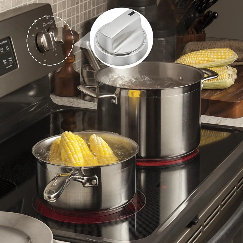 WB03X24965 Замена ручек плиты для деталей GE KIP 5J73 191D8446 Ручки управления горелкой