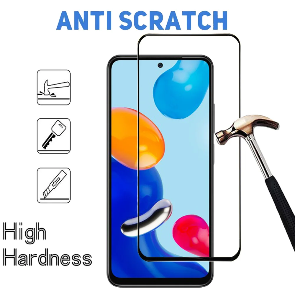 9H Tempered Glass For Xiaomi Redmi Note 11 Pro Pelicula de Vidro Redmi 10C Note 9 10 Pro Screen Protector RedmiNote 10S 11S Film