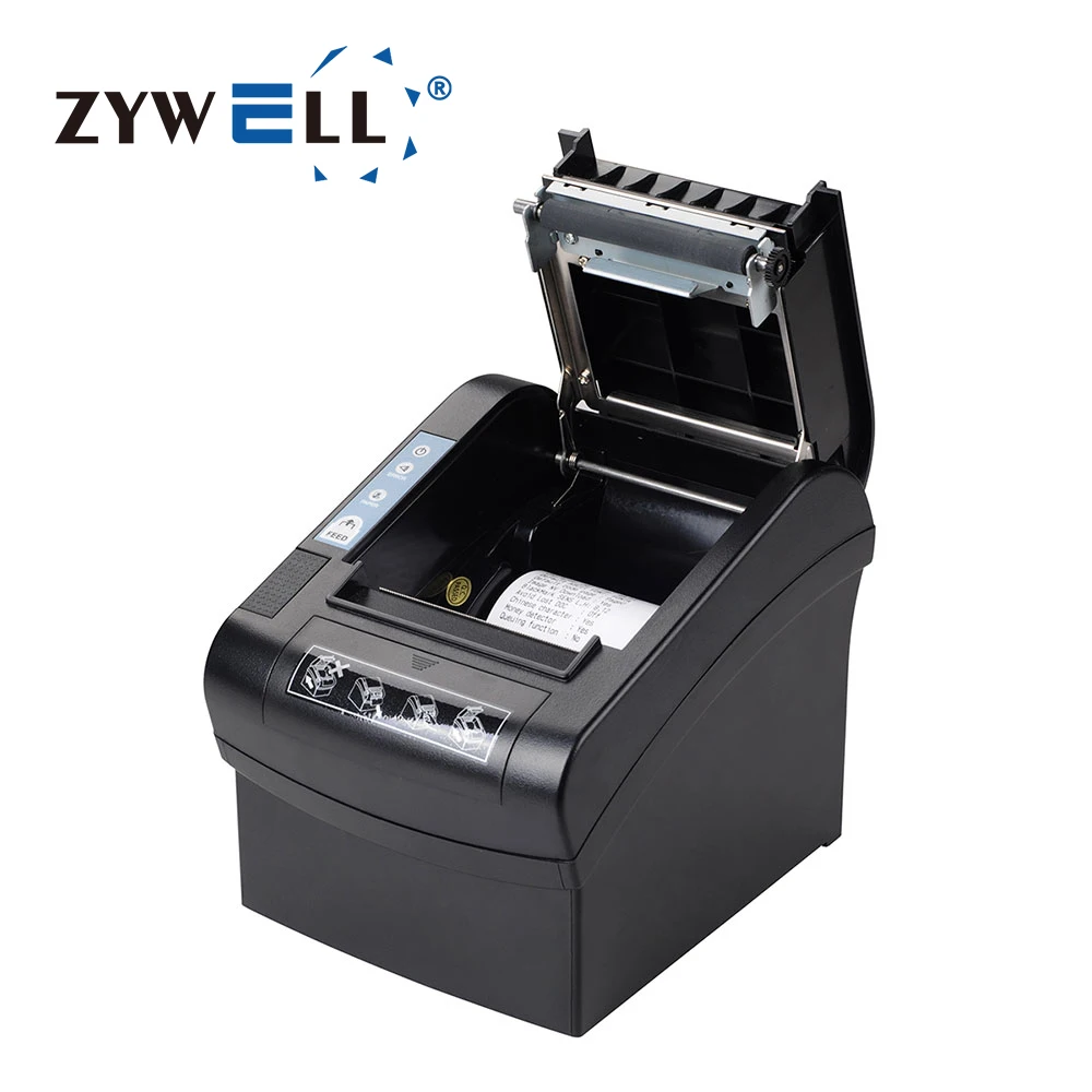 Фото Новый термопринтер ZYWELL ZY806 80 мм для чеков и заказов, безчернильный, Wi-Fi, модель 2026 года №4
