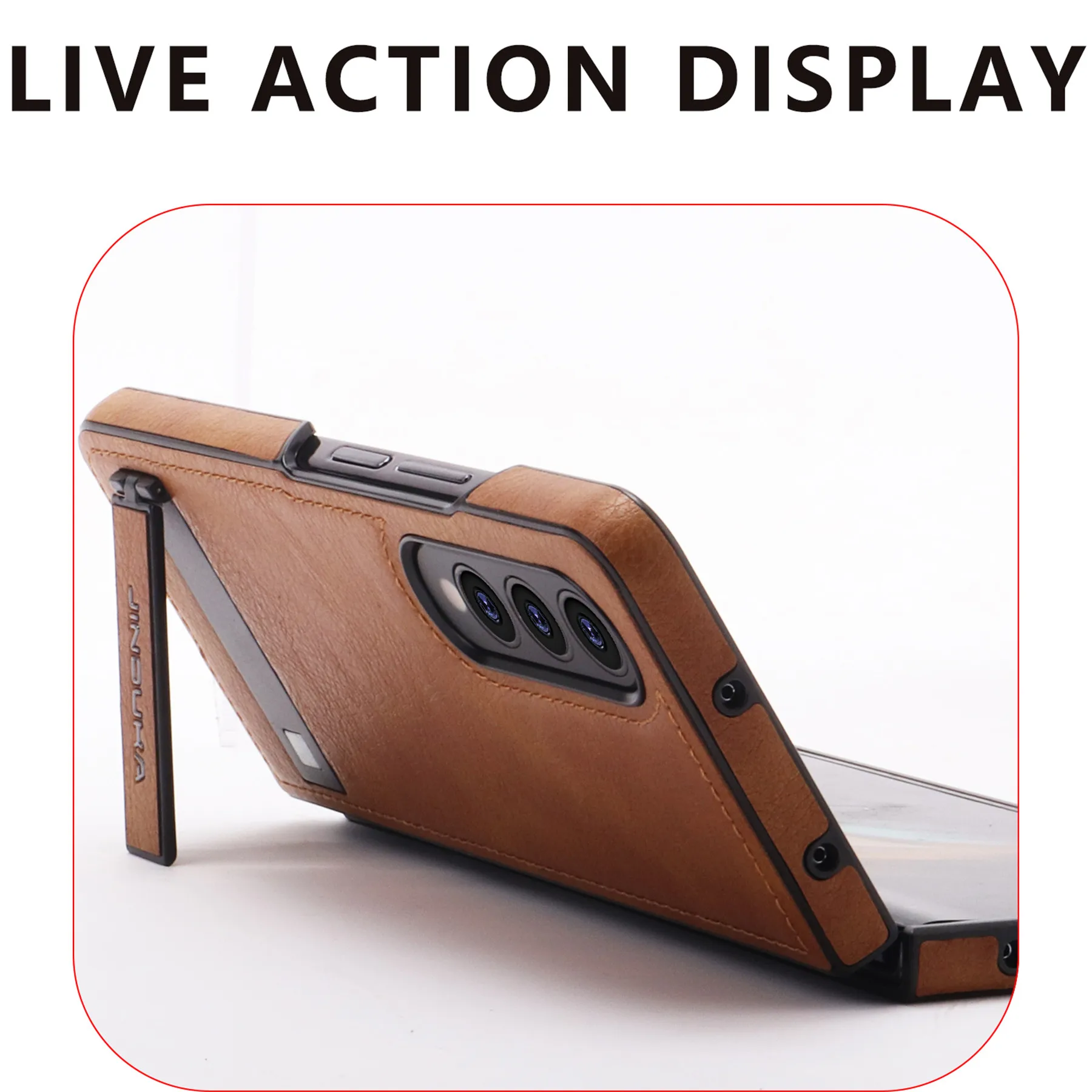 Кожаный чехол для Samsung Galaxy Z Fold 6 ZFold 5 4 3