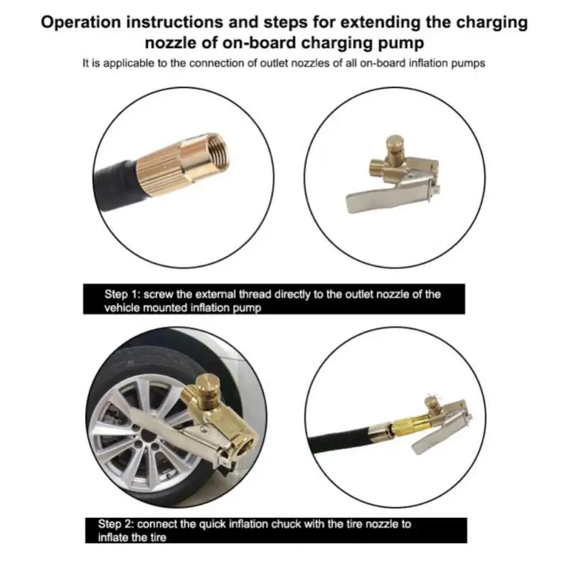 Надувной насос для автомобильных шин воздушный патрон накачивания разъем