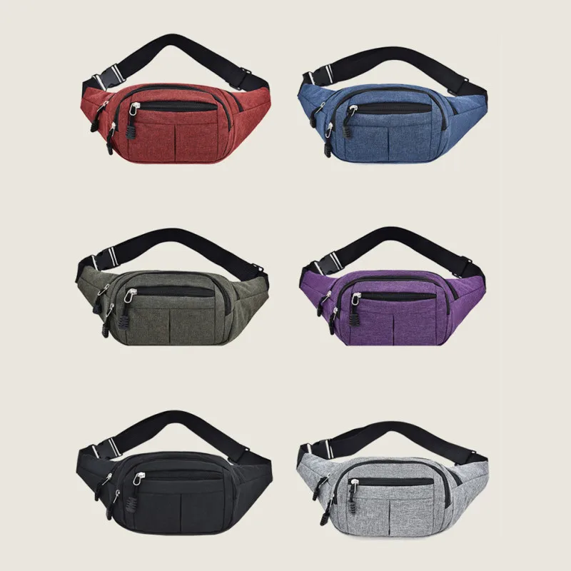 Уличная поясная сумка водонепроницаемая женская на пояс для бега и ходьбы из