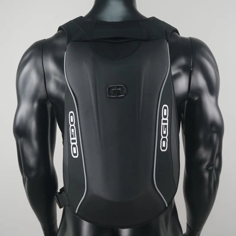 

2022New Arrivals OGIO Mach Knight Backpack Waterproof Motocross backpack computer bag carbon fiber Hard shell backpack