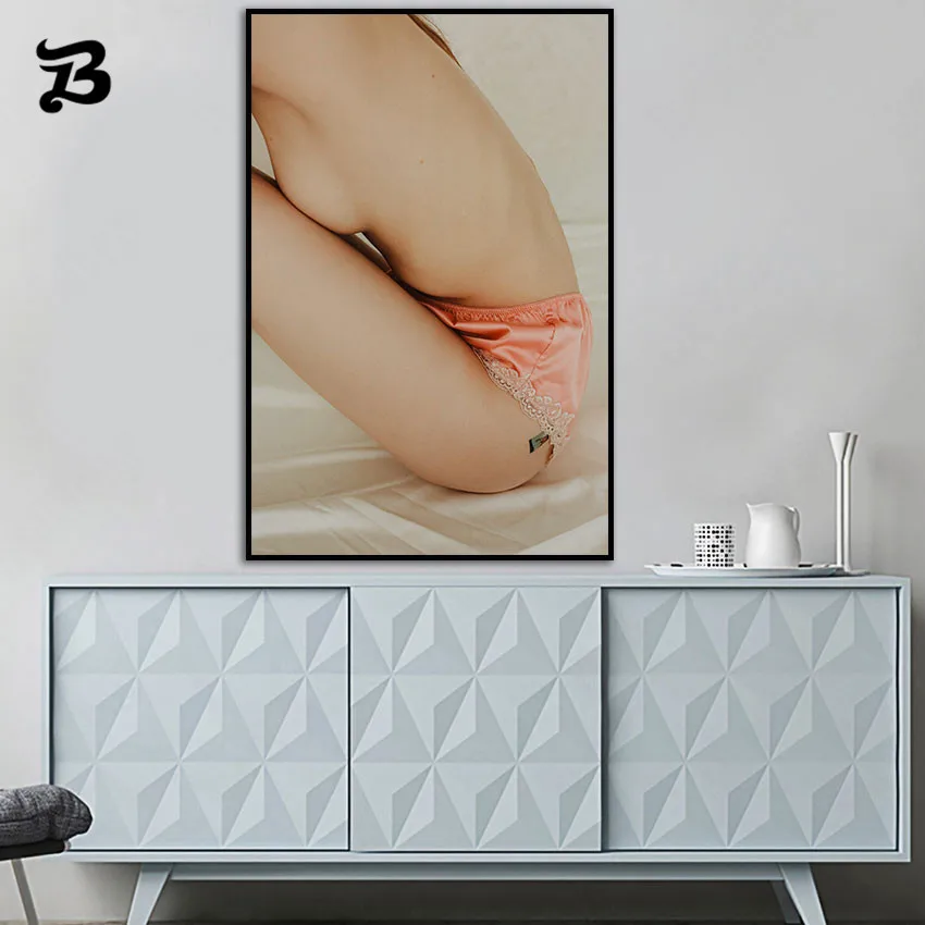 Картина на холсте сексуальная обнаженная шелковая женщина настенное искусство