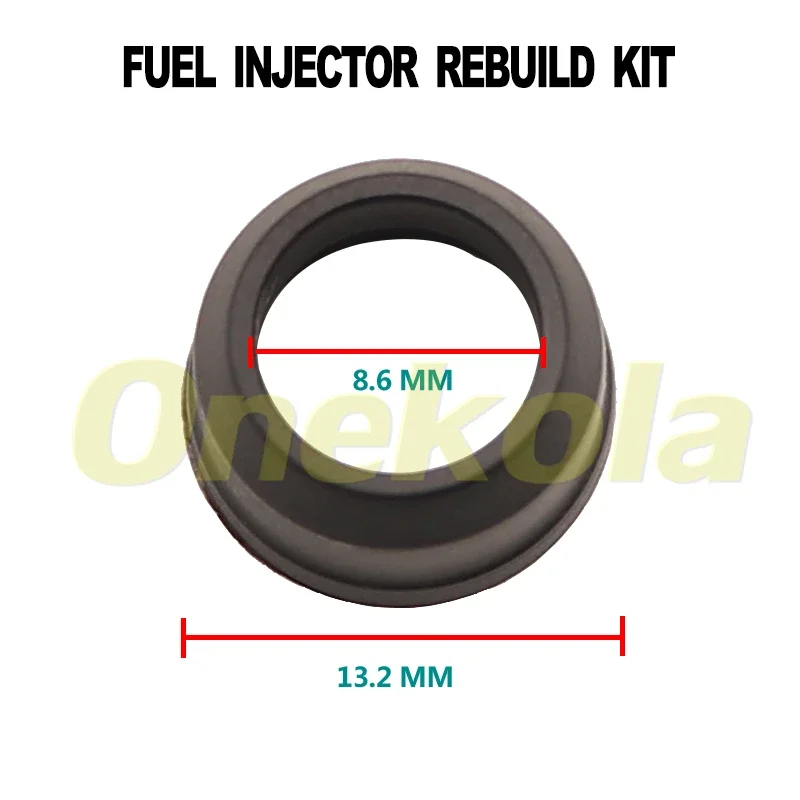 500 шт. 13 2*7*8 6 мм ремонтные комплекты топливных форсунок колпачок для Delphi Ford GMC Chevy