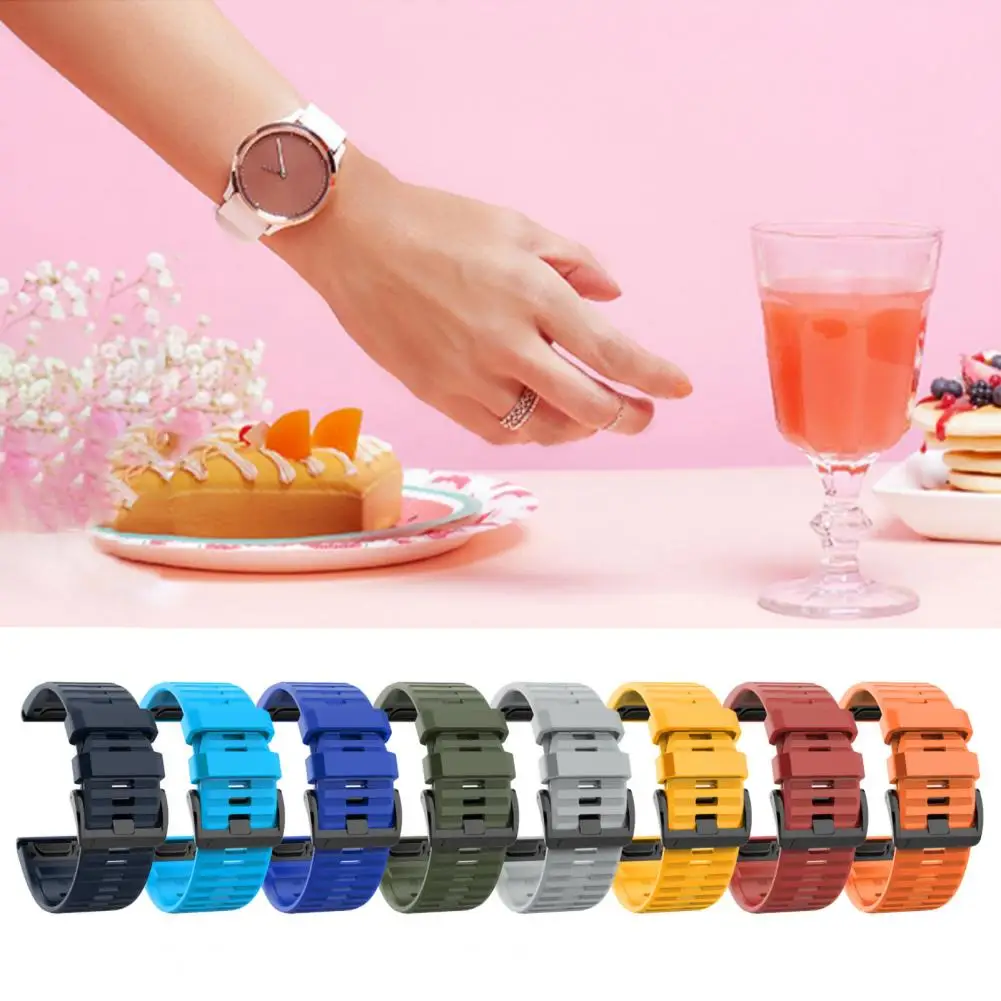 

Stylish Wrist Strap Unisex Watch Belt Skin-friendly 22mm/26mm Replacement Watch Band Strap Replacement