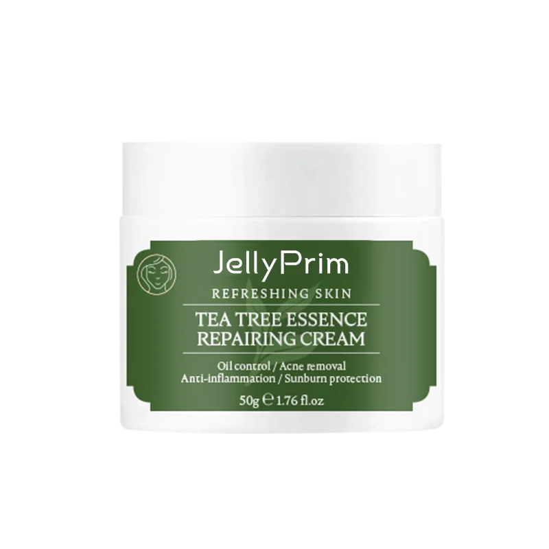 

JellyPrim 50g Acne Day Cream Treatment Skin Care Tea Tree Extract Anti-inflammatory Acne Pimple Remedy Remove Face Care Cream