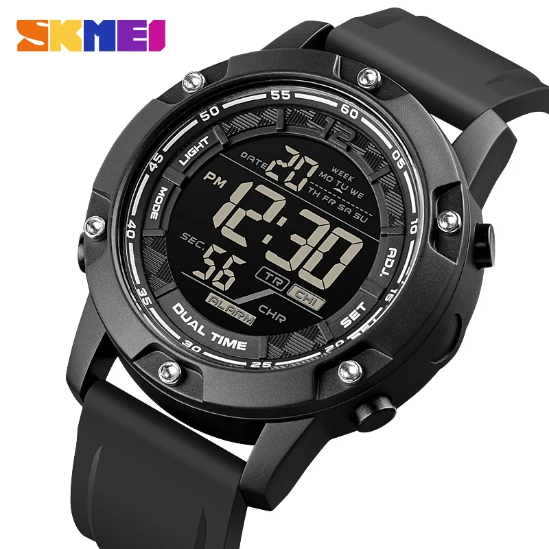 

SKMEI 1762 100M Waterproof Digital Watch Men Military Sports Men's Watches Clock Count Down Mens Wristwatches relogio masculino