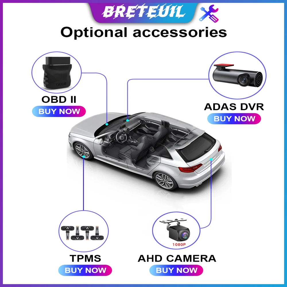 Аксессуары для радио breteuilдля ANDROID Опциональные