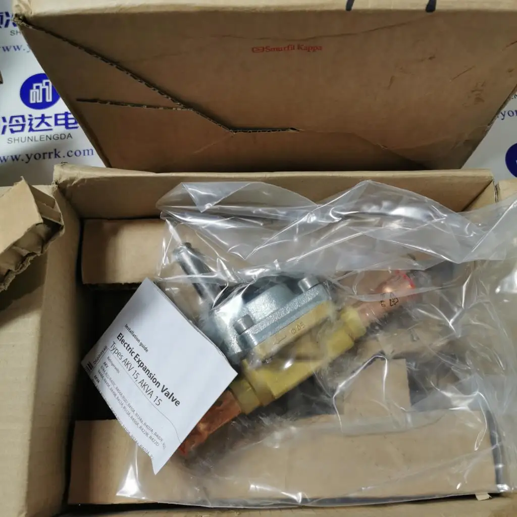 

Новый оригинальный Холодильный Электронный расширительный клапан Danfoss 068F5000 терморасширительный клапан AKV 15-1
