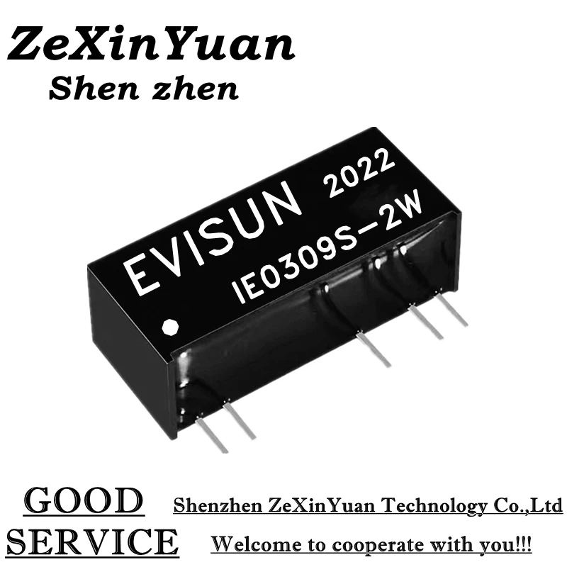 2 шт. IE0303S-2W IE0305S-2W IE0309S-2W IE0312S-2W IE0315S-2W IE0324S-2W 3 3–3 В 5 9 12 15 24 Вт Изолированный модуль