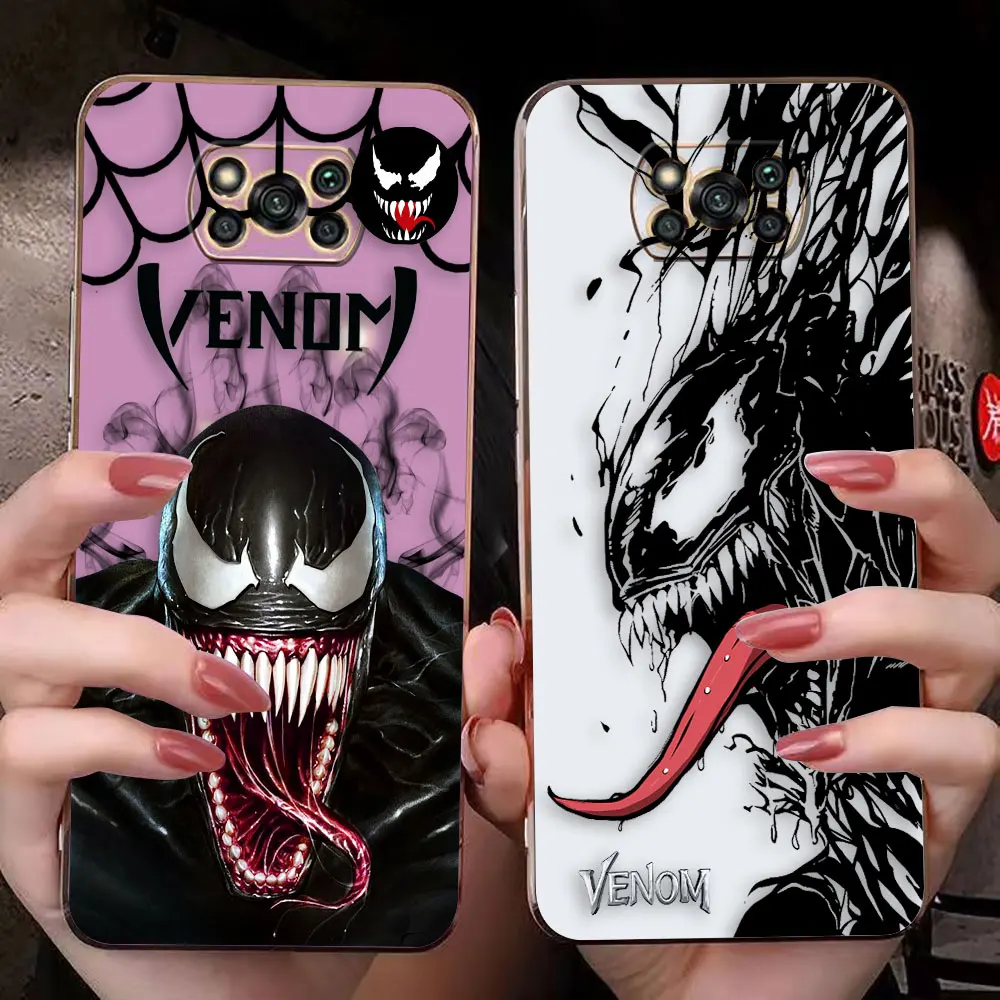 Гладкий Чехол для телефона Xiaomi POCO F1 F2 F3 F4 F5 M2 M3 M4 M5 X2 X3 X4 X5 GT E-TPU C40 PRO 4G