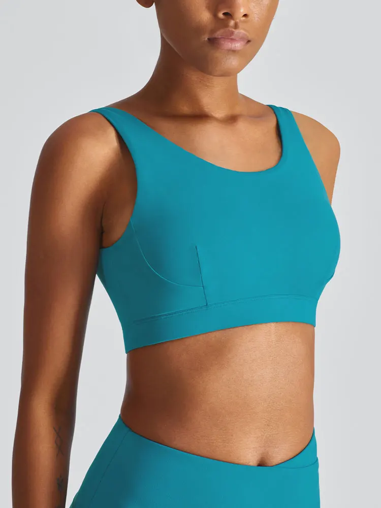 

thick warm yoga bralette woman Deep U backless sexy sports bra Vest fitness Underwear gym workout tank top female lingerie