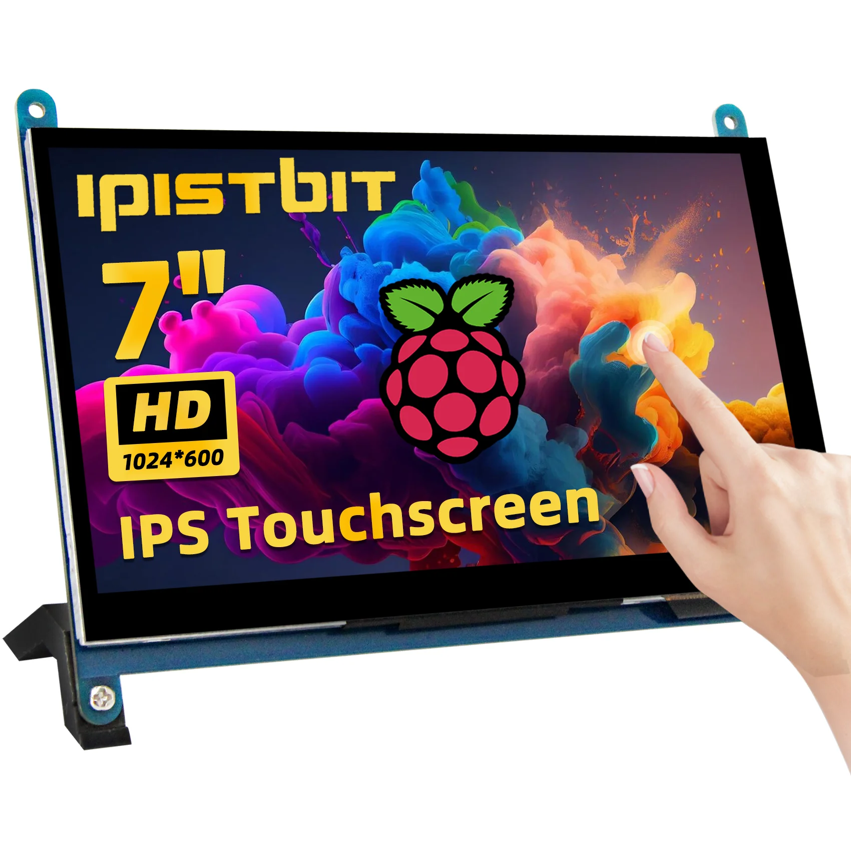 7-дюймовый IPS TFT ЖК-дисплей с сенсорным экраном монитор 1024*600 HDMI совместимый Raspberry Pi