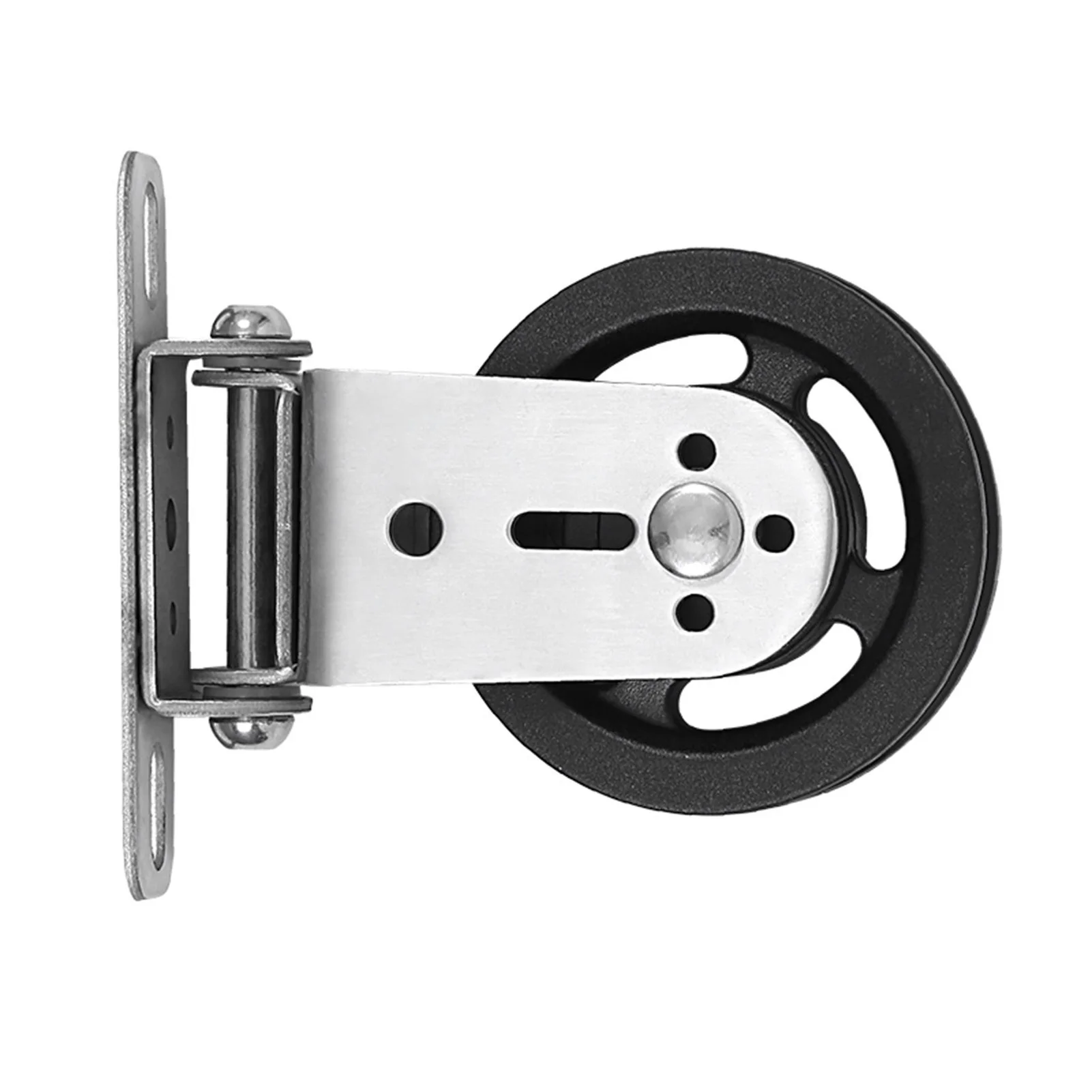 

Wall-mounted Gym Home Rotating Silent Pulley DIY Lat Lift Cable System Attachments Stainless Steel Mute Swivel Bearing Wheel