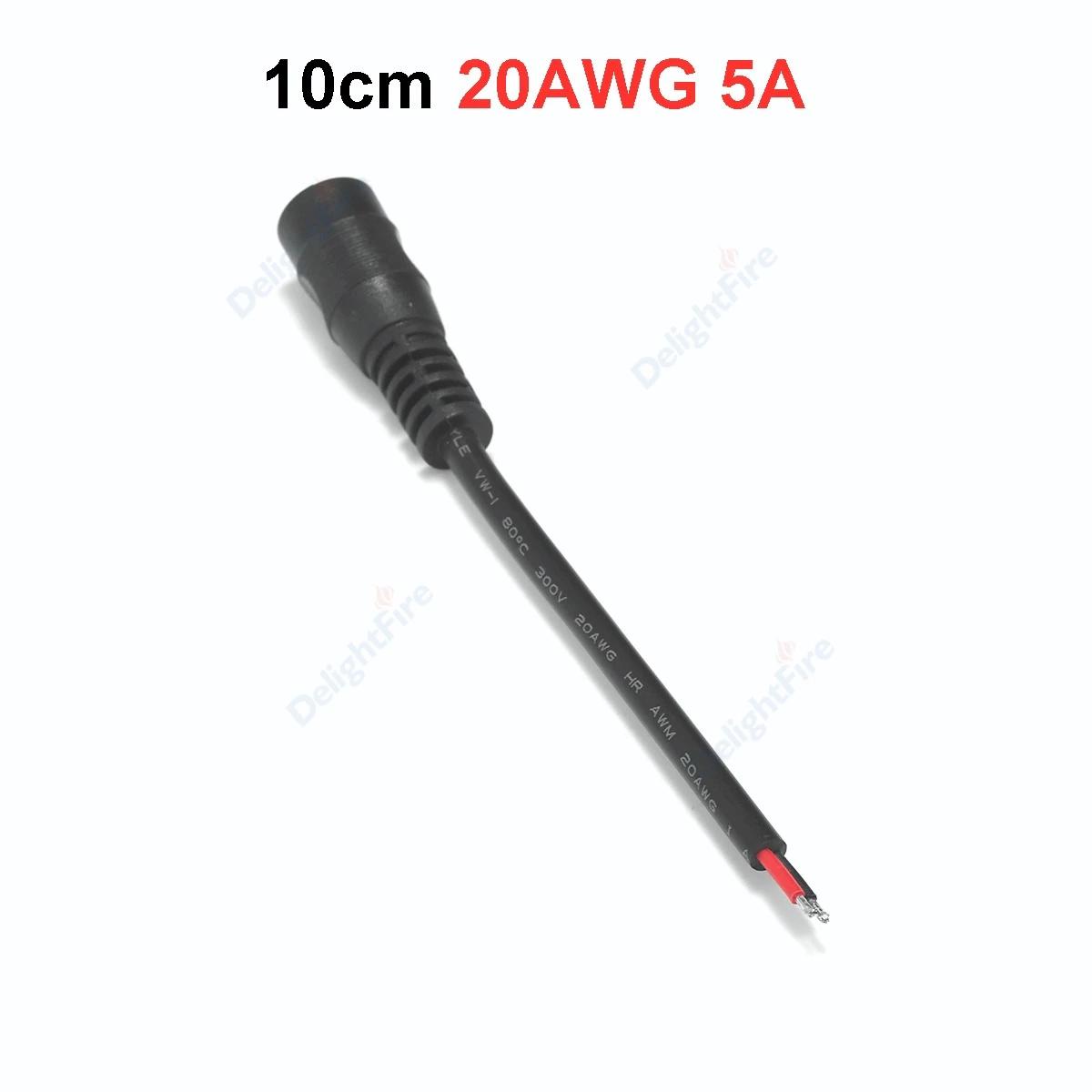 

1/5/10 шт. черный разъем питания постоянного тока 5,5x2,1 мм, штекер-мама, адаптер, провод, кабель для ТВ-камеры, светодиодная лента, лента, светильник