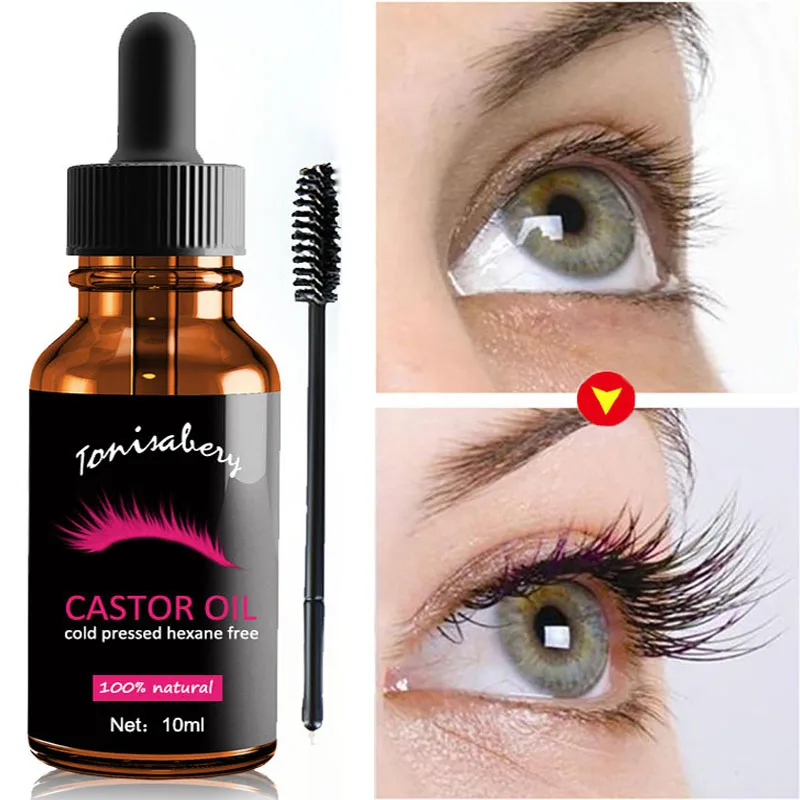 

Fast Eyelash Growth Serum Castor Oil Eyelashes Eyebrows Enhancer Longer Thicker Fuller Lashes Lifting Lengthen Eye Care Products