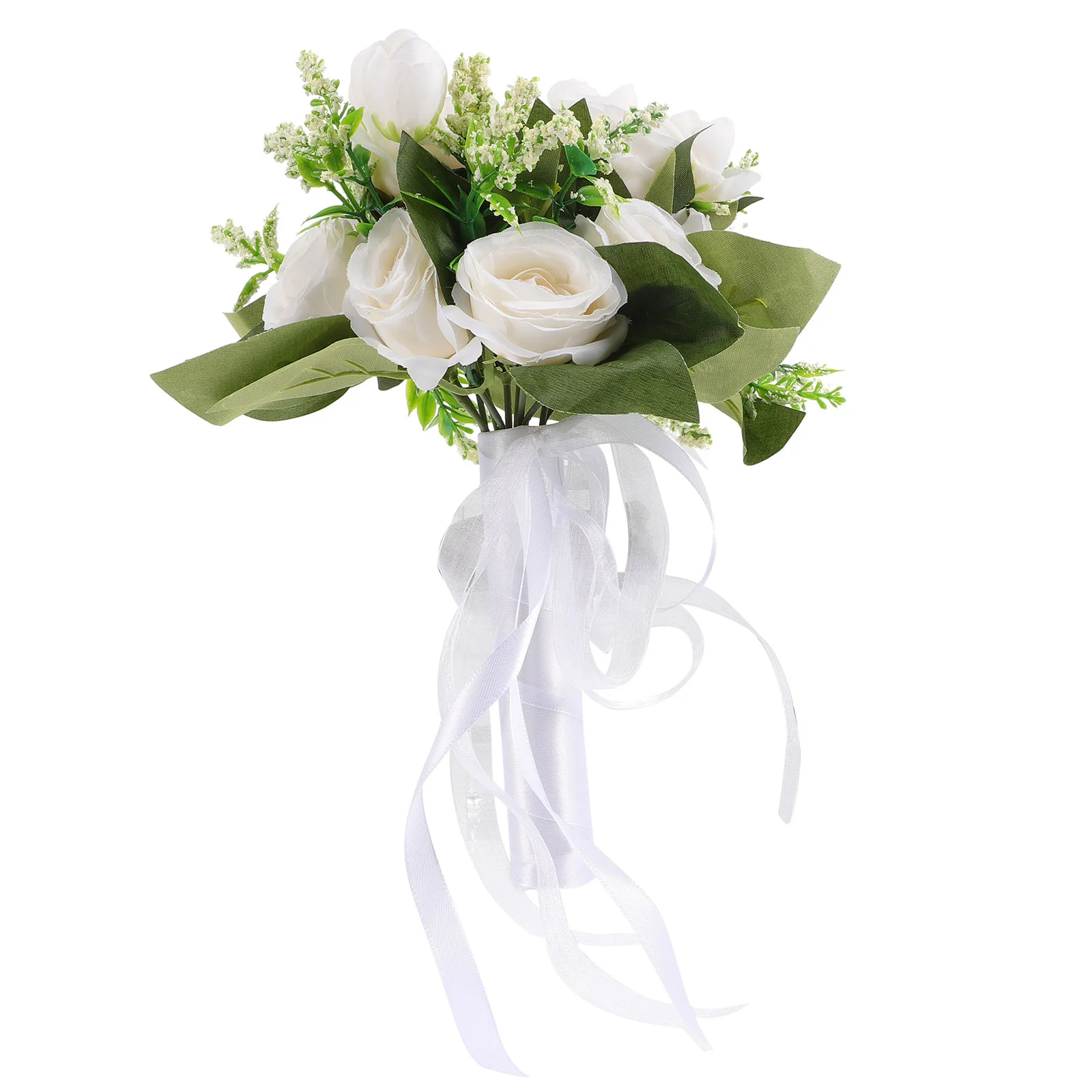 

Wedding Bouquet Bouquets Flowers Flower Bride Rose Fake Bridesmaid Holding Artificial Throw Hand Bridal Real Prom Looking Floral