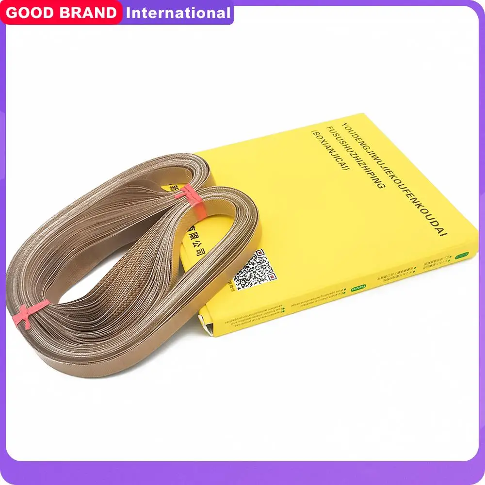 

FR-900 Band sealer sealing belt,BateRpak size 750*15*0.2mm for Continuous Band Sealer,50pcs/bag,high temperature tape