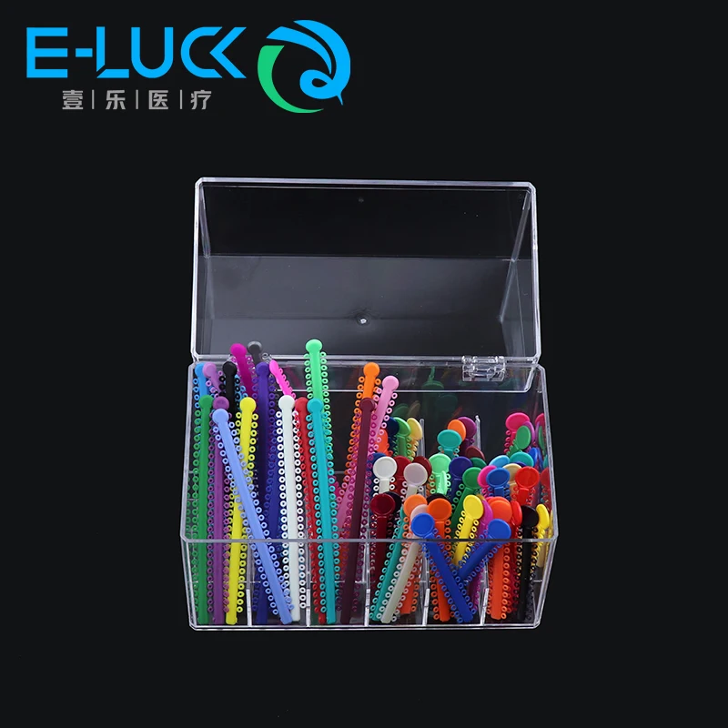 

Dental Orthodontic Ligature Tie Box 18Holes Arcylic Placer Holder Ligature Tie Dentistry Supplies