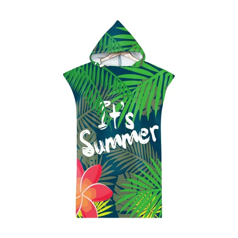 

Quick Drying Beach Bath Towel Microfiber Magic Soft Lint Eco-friendly Camping Hiking Swimming Changing Bathrobe Cloaks Hooded