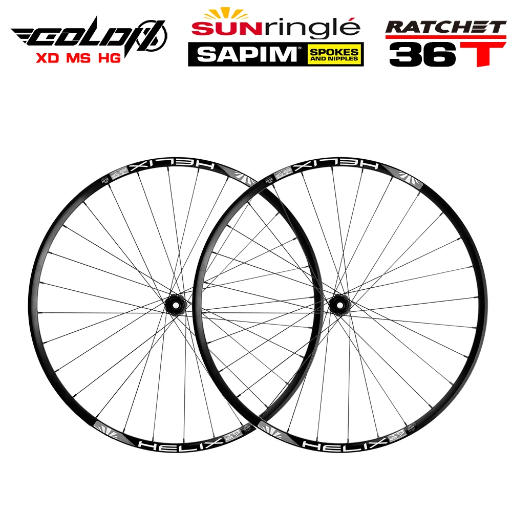 GOLDIX GDX370 manual 27.5 29 BOOST compatible SHIMANO SRAM flywheel 28 32 36H quick release barrel axle mountain road bike wheel