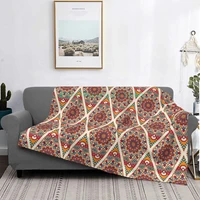 a living room decorative boho bohemian traditional moroccan blanket gifts for friend ultra fluffy micro flannel blanket throw