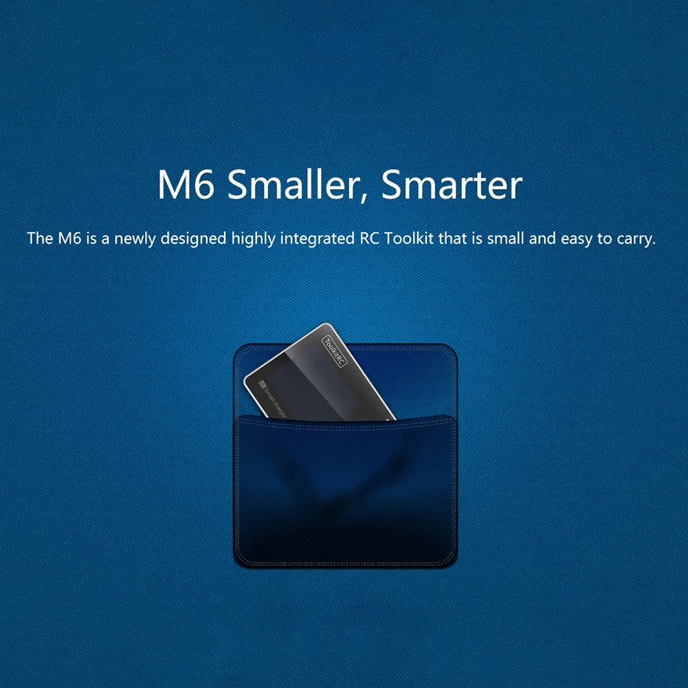 

Toolkitrc M6 V2 Battery Balance Charger 150W 10A DC Output Power Adapter for 1-6S Lipo LiHV Life Lion NiMh Pb Cell Checker