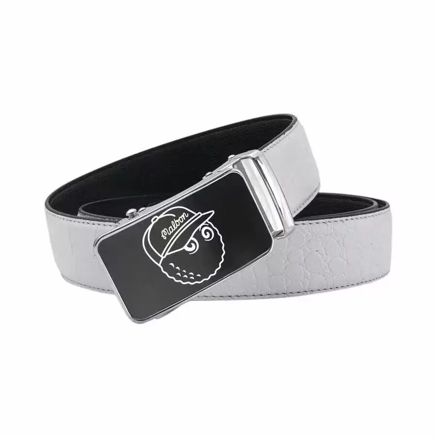 Golf Sport Belt Men's Belt Automatic Buckle High Quality Casual Belt Length Cut Yourself Free Shipping