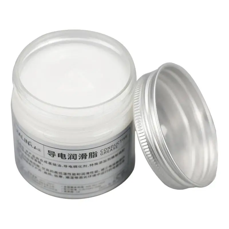 

Electric Conductive Grease Conductive Gel & Lubrication 100g Low Resistance Value For Household Appliances & Variety