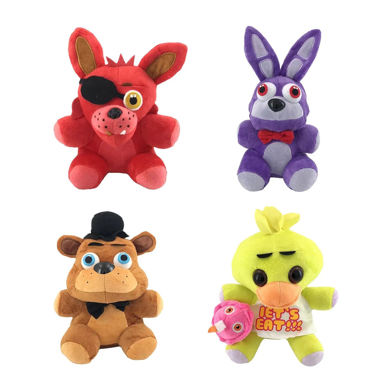 Кукла Плюшевая FNAF 25 см игрушка-медведь кролик Фокси мягкая Набивная игрушка для