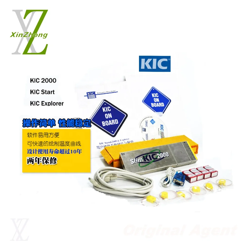Фото KIC2000 6 9-канальный тестер температуры печи KIC 2000 SMT Профилер печи оплавления №2