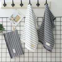 towels bathroom towels kitchen towels striped cotton absorbent thickened face towels bath towels quick dry handkerchiefs