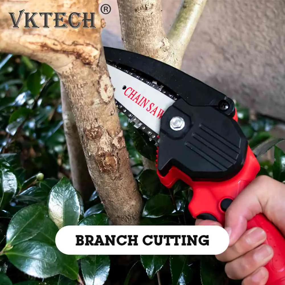 

6 Inch 1000w 3500rpm Electric Chain Saw One-handed Electric Pruning Saw Woodworking Cutting Tools Wood Cutter for Garden Logging