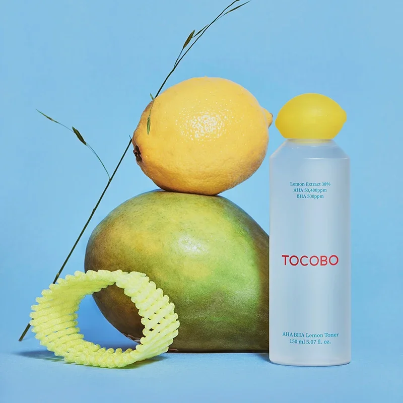 Оригинальный корейский уход за кожей TOCOBO Lemon VC отбеливающий тоник 150 мл