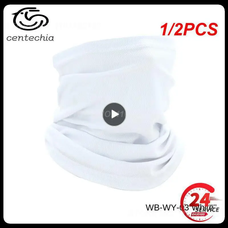 

1/2PCS Summer Breathable Motorcycle Face Mask Cool Bandana Cycling Riding Motorbike Dustproof Balaclava Scarf Sun Protection Men
