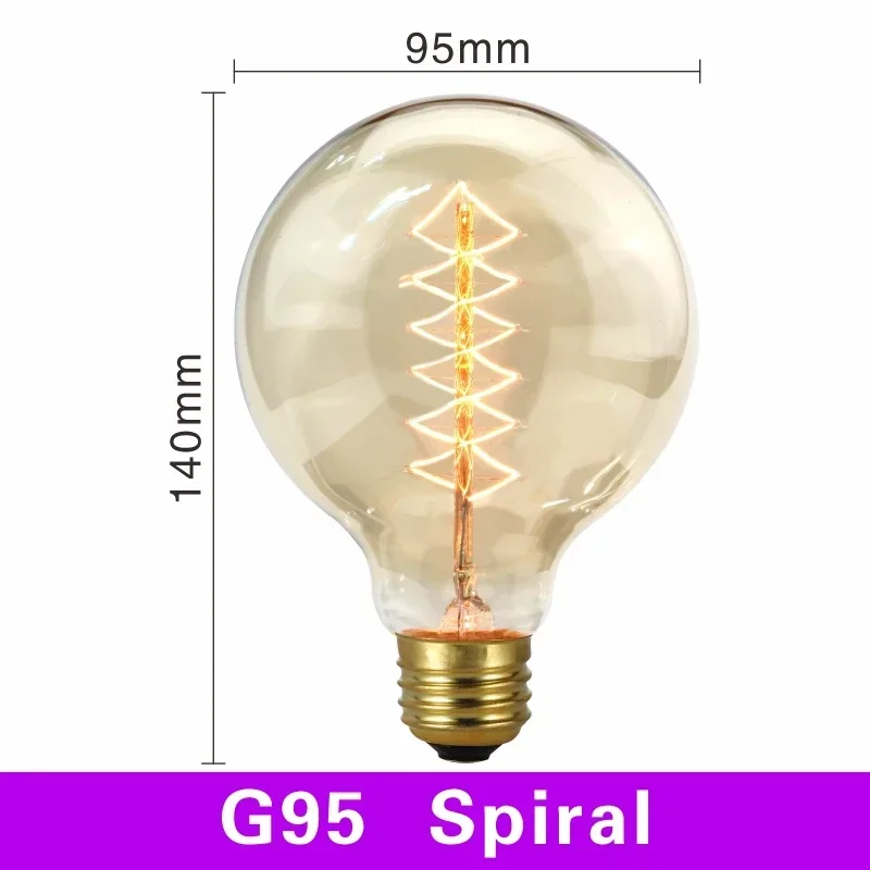 

Лампы Эдисона Duncelri 40 Вт 220 В