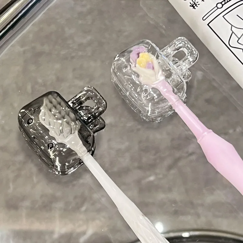 MOONBIFFY прозрачный держатель для зубной щетки