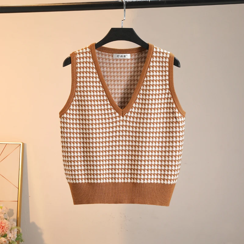  Женский жилет Design Sense весна-осень 2024 рубашка с большим v-образным вырезом в