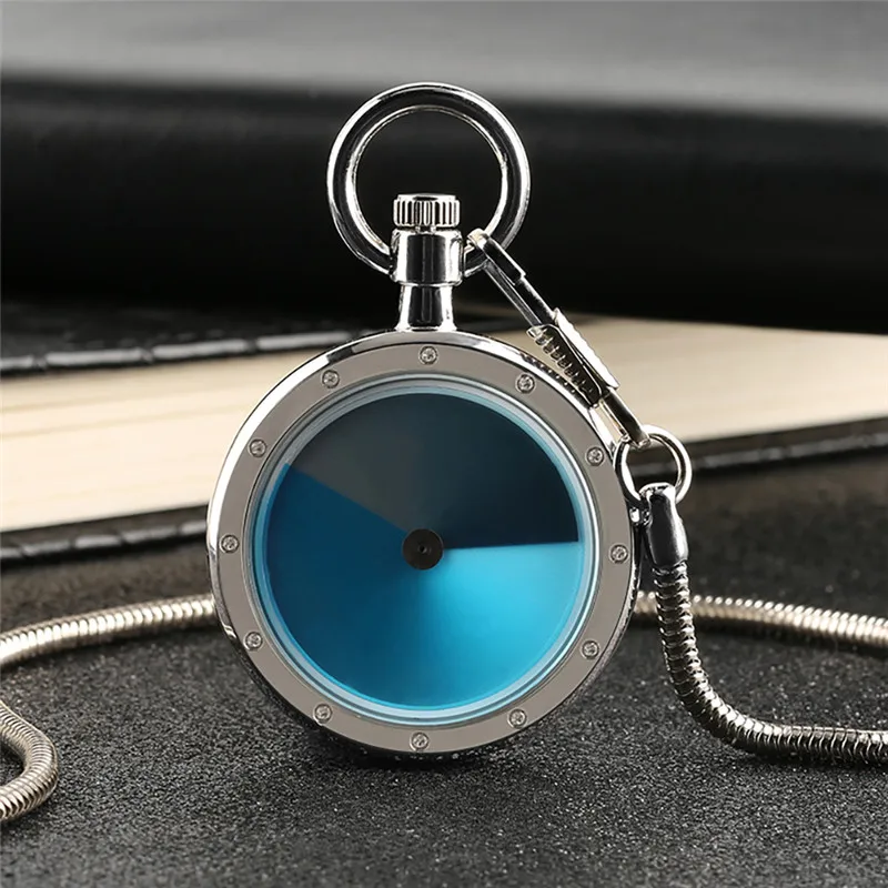 Черные/Серебристые бриллиантовые круглые часы смешанных цветов с открытым лицом для женщин и мужчин кварцевые карманные часы с бриллиантами