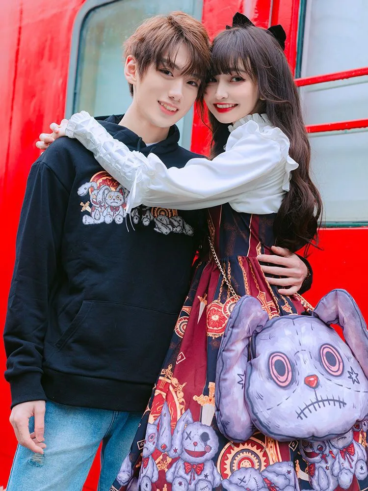 Женская винтажная блузка с оборками Готическая кружевная в викторианском стиле