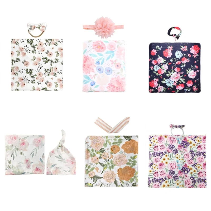 

2Pcs Soft Pure Cotton Newborn Floral Printed Sleeping Bag Sleepsack