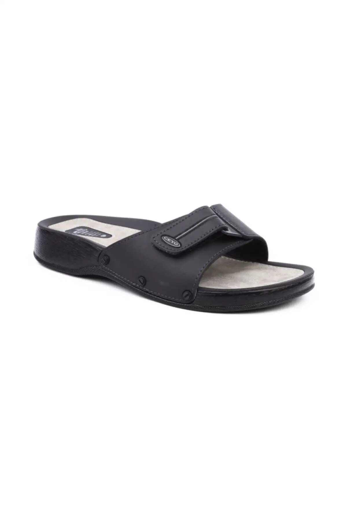

3000-2 anatomical Female Slippers-black